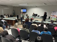 Prefeitura de Sarandi realiza audiência com famílias para combater a evasão escolar e fortalecer a permanência dos alunos nas escolas